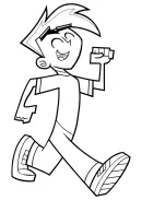 Danny Phantom kleurplaat 6